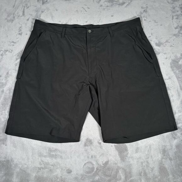 FootJoy Men’s Golf Shorts W40 Black Stretch Performance Moisture Wicking FJ - Picture 1 of 8